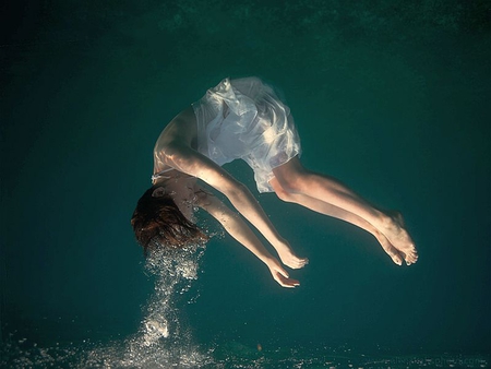 Underwater Girl - girl, picture, cool, underwater