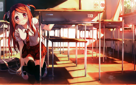 Kurumi Kantoku - anime, anime school girl, original, seifuku, cute girl, long hair, tagme, kurumi kantoku