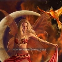 Fire moon girl