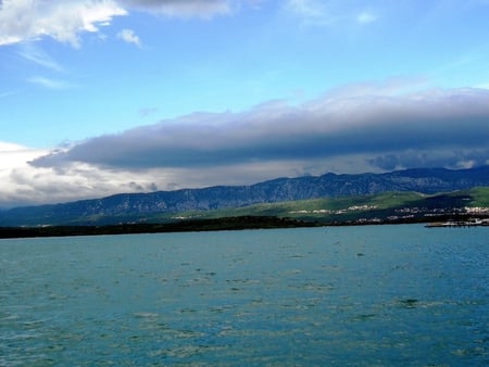 Emerald sea - croatia, places, water, landscape, spring, emerald, sea