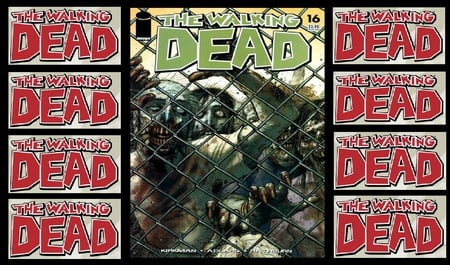 THE WALKING DEAD #16 - the walking dead comic, the walking dead, zombies, fence