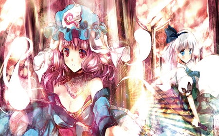 Touhou Newest - touhou, pc, 2011, wall, game, new, classic, girl