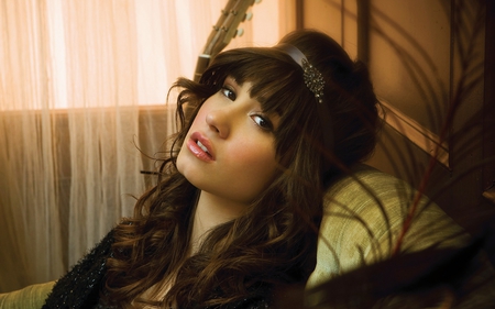 Demi Lovato - dancer, actresses, models, people, demi lovato, music, singer, songwriter, entertainment, beautiful, celebrity