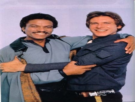 BILLY DEE WILLIAMS & HARRISON FORD - actors, movies, usa, action