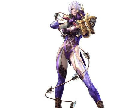 Ivy - soul calibur, female warrior, original, soul calibur 5, sword, sexy warrior, armor, fantasy, ivy, video game