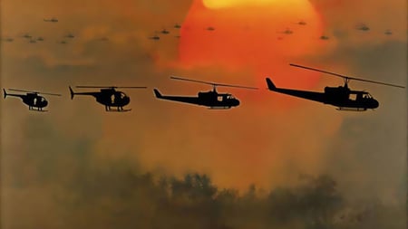 Apocalypse Now-original - movie, entertainment, people, helicopters