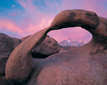 pink canyon sunset - beauty, nature, rocks, photography