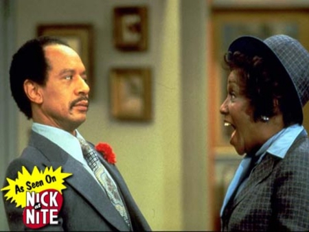 SHERMAN HEMSLEY & ISABEL SANFORD,'THE JEFFERSONS' - action, entertainment, tvshow, usa