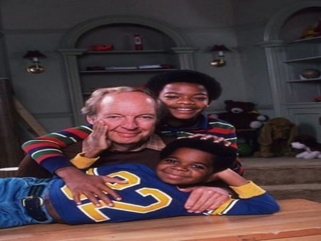 CONRAD BAIN & GARY COLEMAN & TODD BRIDGES OF TV SERIES DIFFERENT STROKES - action, entertainment, tvshow, usa