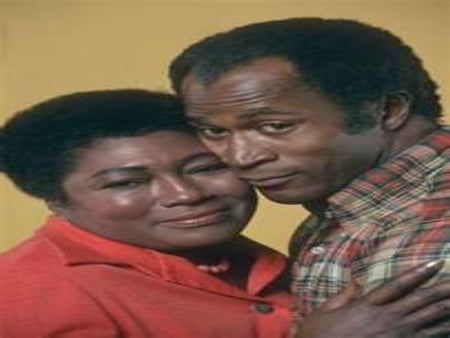 ESTHER ROLLE & JOHN AMOS OF GOOD TIMES - action, entertainment, tvshow, usa