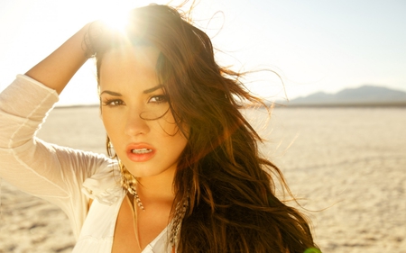 Demi-Lovato - pretty, female, singer, brunette, actress