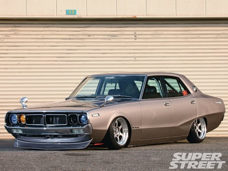 Laurel-Skyline - low, custom, 72, nissan