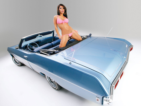 Ice  Blue Impala - sexy, gm, model, bikini