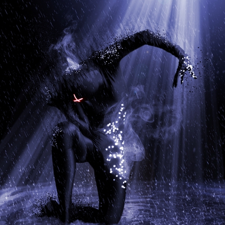 Dark Rain - spirit, soul, death, dark, cg, digital paiting, fantasy, ashes, rain, hd, ash