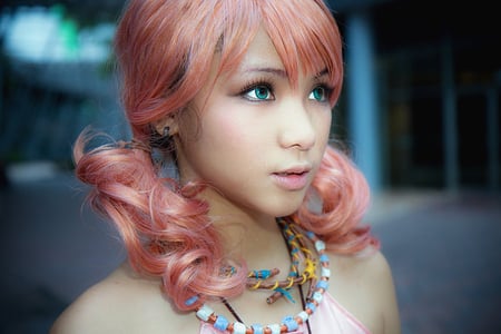 Vanille - pink hair, sweet, ffxiii, vanille