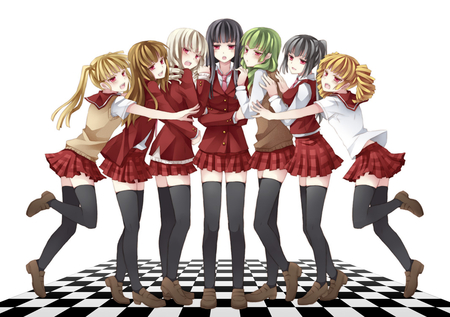 les 7 peches capitaux - paresse, envy, lust, glotony, wrath, umineko no naku koro ni, greed, orgeuille