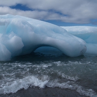 Ice on Beach in the Arctic