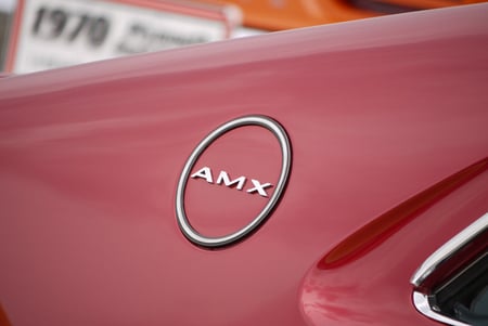 Forgotten Muscle Car - amx, unique, red, amc