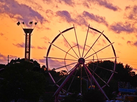 Ferris-Wheel - ferris, picture, cool, wheel