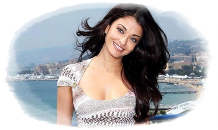 Aishwarya Rai - woman, indian, female, beautiful, smile, brunette, aishwarya rai