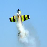 aerobatic model airplane