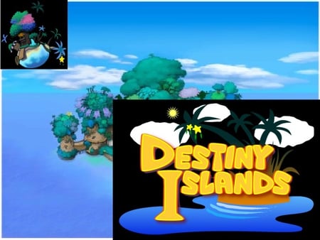 Destiny Islands (KH) - kh, logo, destiny islands, world