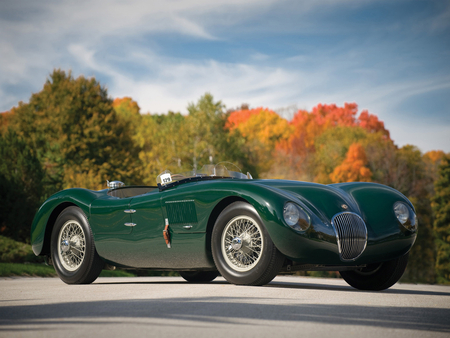 Jaguar C-Type - car, c-type, c, classic, jaguar, type, ctype, antique