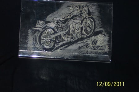 61`PANHEAD HARLEYDAVIDSON - motorcycle art, harleydavidson, eitching, old school, 61- panhead