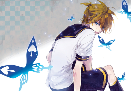 LEN - len, butterfly, cry, blue