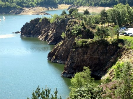 Lac - lac, nature, paysage, montagne