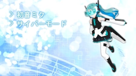 Hatsune Miku - tie, pretty, artistic, uniform, nice, program, hot, thighhighs, beauty, virtual, cg, white, cute, aqua eyes, song, outfit, sexy, vocaloid, anime, blue, twintail, hatsune miku, music, aqua, art, idol, anime girl, skirt, beautiful, singer, girl, cool, black, miku, glasses, awesome, diva, digital, aqua hair, hatsune, vocaloids