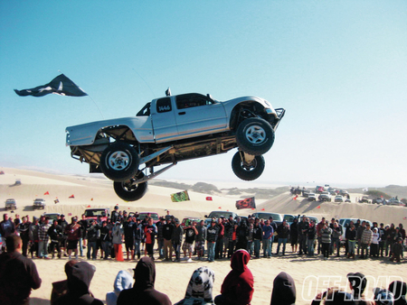 Flying High - people, big air, toyota, racing