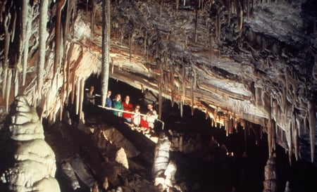 GLENWOOD CAVE - cave, glenwood, nature, tourists