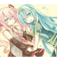 megurine luka and hatsune miku