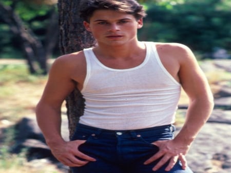 YOUNG ROB LOWE - action, actors, movies, usa