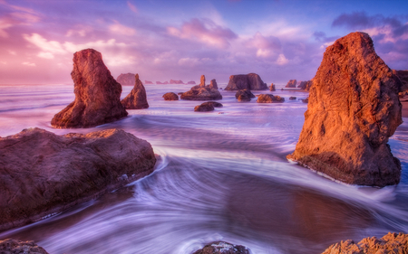 Ocean Water - sand, sky, ocean, water