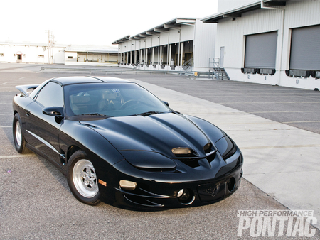 Ram Air - black, trans am, 1999, gm