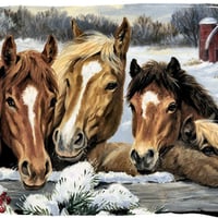 Friendly Neighbors - Horses F2