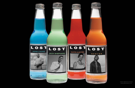 Lost Drinks - tv series, entertainment, drinks, lost