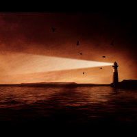 A lighthouse