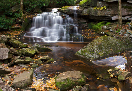 SHAYS RUN - nature, waterfalls, shays, run