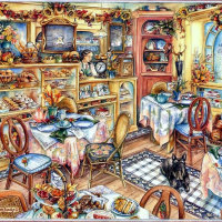 Kim Jacobs. pleasant cafe
