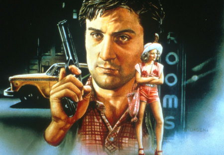 Taxi Driver-movie - woman, people, car, movie