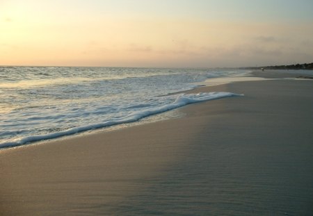 mexico beach - sandy water