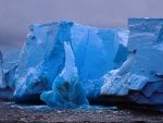 antartica island of ice