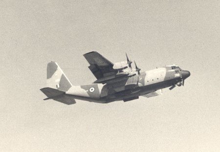 The workhorse of the Royal Air Force. Masirah 1970 - aircraft, military