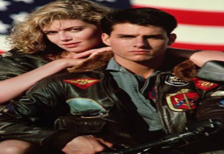 TOM CRUISE AND KELLY McGILLIS - action, actors, movies, usa