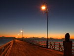 evening on the dock