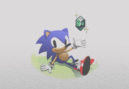 Sonic's Time Stone - time, paradox, crystal, sonic the hedgehog, time stone