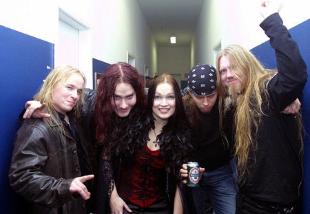 One of my favourite bands - metal, all member, finnish, music, nighwtish, gothic